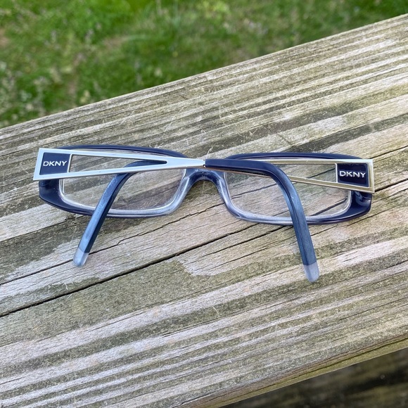 DKNY blue glasses frames rectangular 52[]15 135 DY4607 - Picture 3 of 9